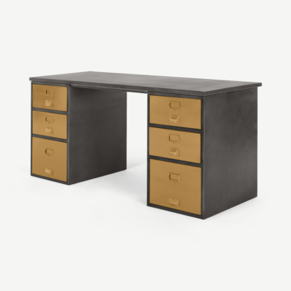 1d339bbabfbab9c6d0a6bbd5f174c72f731524df53d950843753d6bbe0e0dfc5-1.png An Image of Stow Storage Desk, Vintage Brass