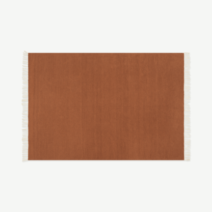 327f0727e9252207124e3d8fdcc5625a3c226bf0e625f42680331c8232f7e857-1.png An Image of Ofrah Indoor/Outdoor Rug, Large 160 x 230cm, Terracotta