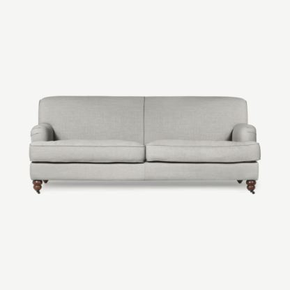 3e5a3a56f0375bee6da14327a7da9a663566d1d520f1199cca77567f43bfc891-1.png An Image of Orson 3 Seater Sofa, Chic Grey