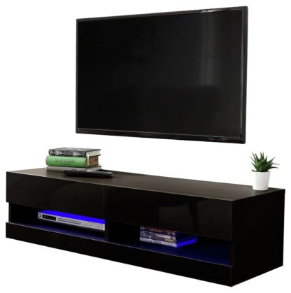 5e5b56e5f856d6c27093ed83aaddf460f0be1ee436251fa22299d71cbd6f9e50.jpg An Image of Galicia 120cm LED Wall TV Unit - White