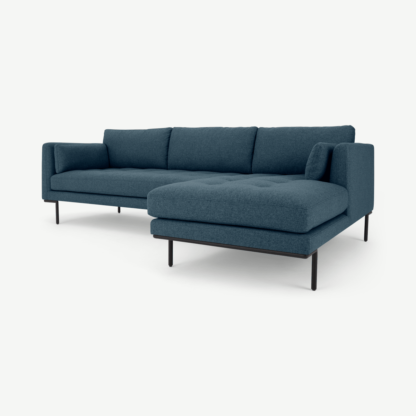 61274fadfc32096df0065410b58d11aaee32356d24ef53537a4e75595effa3d3-1.png An Image of Harlow Right Hand Facing Chaise End Corner Sofa, Orleans Blue