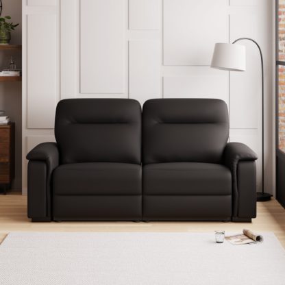 68cf34b7af82fc94d49f46f401280f32fe1c3a10b74927719af47643bf58ea11.jpg An Image of Bianca Electric Reclining 3 Seater Sofa Ivory