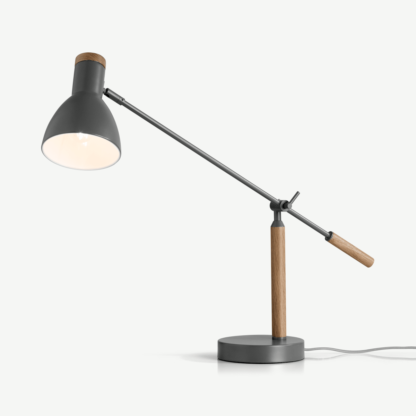 82d93debfbd28b5c3279536ad5d4443042c9e1ff9d5832cb4be39cbaf504944c-1.png An Image of Cohen Table Lamp, Deep Grey and American Oak