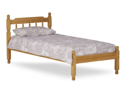 9efb9fbe54d457a3cd26ef2a5a3fa293288f2f08eb9ba6797f0a609414dbd65c-2.jpg An Image of Colonial Waxed Pine Wooden Bed Frame - 5ft King Size