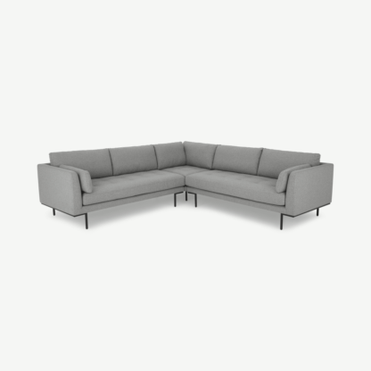 a4e9bd22fc9db5fa9b5c892198ef9d99786cf714572856466809099cb3a498d0-1.png An Image of Harlow Corner Sofa, Mountain Grey