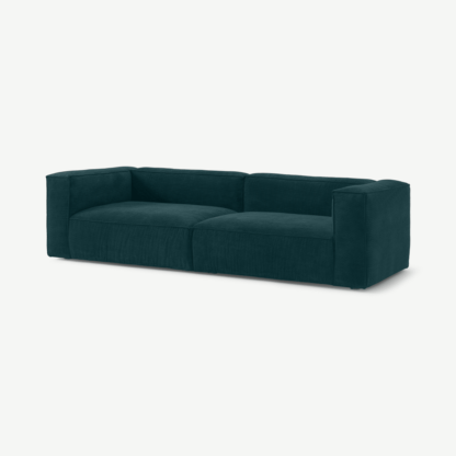 a5a689159cd7465289958c4a94eca7bbdb67e19daa6738c52dbe6aa035a2ca4f-1.png An Image of Bastein 3 Seater Sofa, Pine Corduroy Velvet