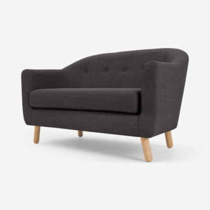 a9612ff421779fcebf06a5d230aa0db669c0723391750dae90a233d681f4943b-1.png An Image of Lottie 2 Seater Sofa, Seal Grey