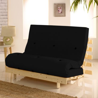 af4bc76cbb282f734a7844794c22e66b3ed74fb1520196aa9cf140bae0d6dcb0-2.jpg An Image of Metro Pine Wooden 1 Seater Chair/Folding Guest Bed Frame - 2ft6 Small Single