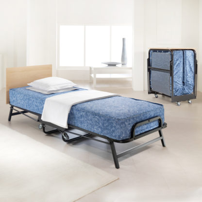 be181e975c17e91e8b39728dea3bd422de934e6e4fa89e4bb1b771c3aa478d98.jpg An Image of Jay-Be Crown Windermere Folding Bed with Waterproof Deep Sprung Mattress - 2ft6 Small Single
