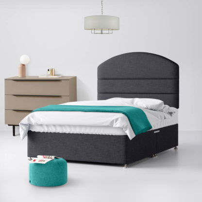 c59ecb38731e675eda36aaefd21358475e6b1129f12dc5996790c32159c8d114-10.jpg An Image of Dudley Lined Charcoal Fabric No Drawer Divan Bed - 3ft Single