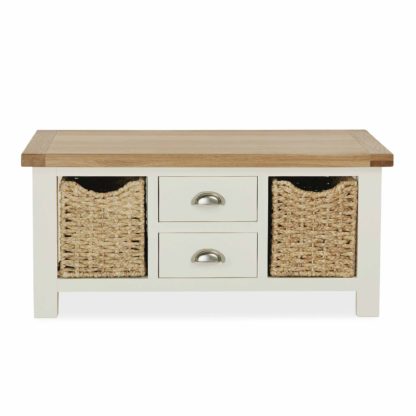 c64dafa6e3919141d64087856f35329e34eb60b64563fe25bdf334926c60d87a.jpg An Image of Wilby Cream Large Coffee Table Cream