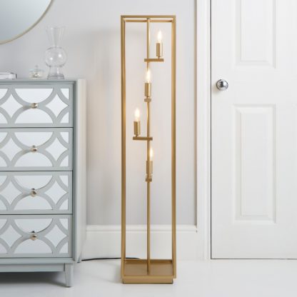c6fd76b3eb2eb909eac664db050f594b0aba4aa0363c7592923688df93e7e510.jpg An Image of Madrid Floor Lamp Gold