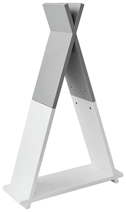 ced7833538a8ce594f320ff33c7c9a3af6a40d9363e397df36a599a9353a3bfb.jpg An Image of Lloyd Pascal Tipi Wall Shelving Unit - Grey