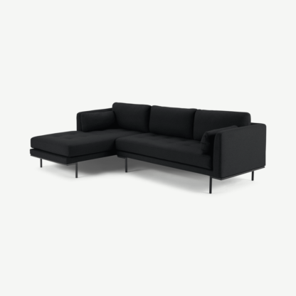 e45d01ef0e586a90bdb18f94bb547689918ba2e4def0a6d235a2d991a48dc121-1.png An Image of Harlow Left Hand Facing Chaise End Sofa, Elite Slate