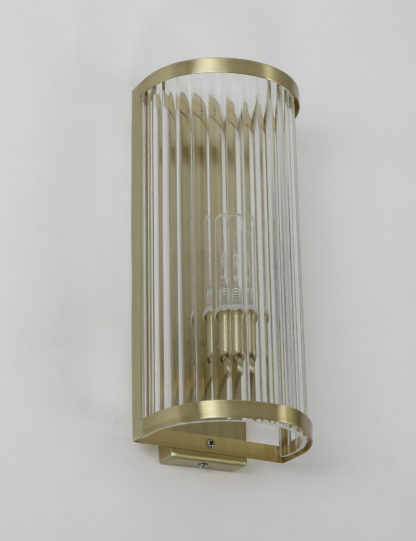 e97c829f6bb7e0e21c10f92ad03cd5fd0963168ac21b8669634405f8c85b3b39.jpg An Image of M&S Monroe Glass Flush Wall Light