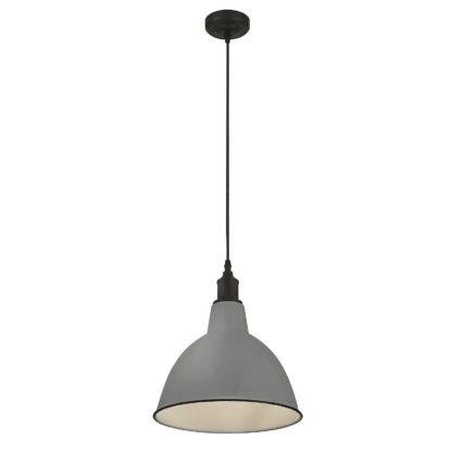 1bd11869e85f78a8478d145483d5660ec78a831b6e6f91a4b66423d5e24e3963.jpg An Image of Country Living Farmhouse Pendant Light - White - 46cm