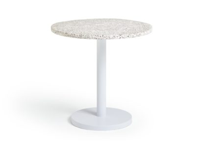 27ee8cc1cbc24aac225907733efbe4925c276d72b15ae38c5e03faac85515930.jpg An Image of Habitat Mabel Terrazo 4 Seater Dining Table - White