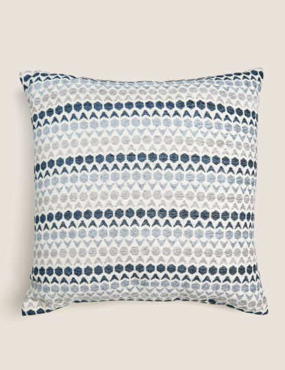 2d1bd9187a63ce21a1450139f2f7a1f2dfd59fe0fd52bbc103d1e2a68a613755.jpg An Image of M&S Hexagon Geometric Cushion