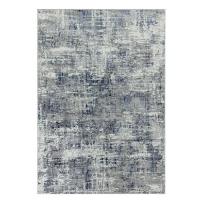300657a45852c6a94bdc21ea848c8fae200cc662f65e883e2ca7ecdeb174a30d.jpg An Image of Asiatic Orion Shiny Rectangle Rug - 80x150cm - Blue & Grey