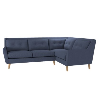 3349e286506c5739500227932da4d3df8d1edb75a25155ed1beecba1ead017d2.jpg An Image of Halston Fabric Corner Sofa Black