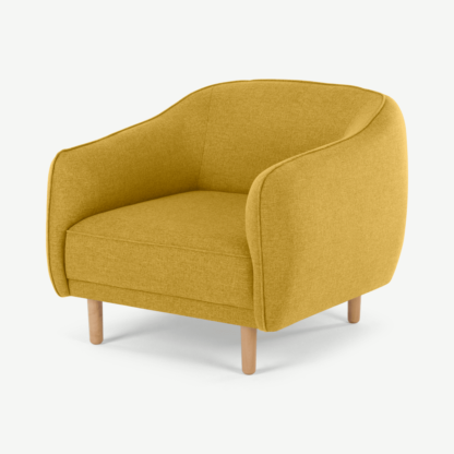 343c84d547df182d2899e4c428a3e299d7755bd13b0fa30ddbf17f3a64c5ebc4.png An Image of Haring Armchair, Retro Yellow