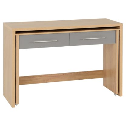 43ba7bd4b5562f34b8921d507740659d0fbe6a4d9c96935b41a972516573188f.jpg An Image of Seville Slider Desk Grey