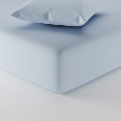 87254d9b299f9dddd134fd2b0057fbcdb10af347255041a5740bf1bbe8776389.jpg An Image of Plain 100% Cotton 200 Thread Count Fitted Sheet Ivory