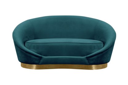 890db2756f2e7bc0b08fda2f7ee94fb78f4b2d4c095bd6f39502f251285f8a71.jpg An Image of Selini Two Seat Sofa - Peacock