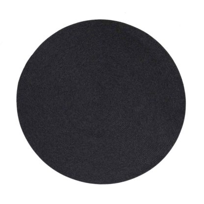 96b07ce488d2837a36388c4d59e53cf2df8d3d0e1af5581cef68628f10b8cb1c.jpg An Image of Cane-line Circle Rug, Dark Grey