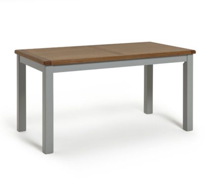 a5732618359abe9668ab6a801e7a7312ade5b2487f1d8d97072b48fcf19b56c4.jpg An Image of Habitat Kent Wood Veneer Dining Table & 6 Rosmond Oak Chairs