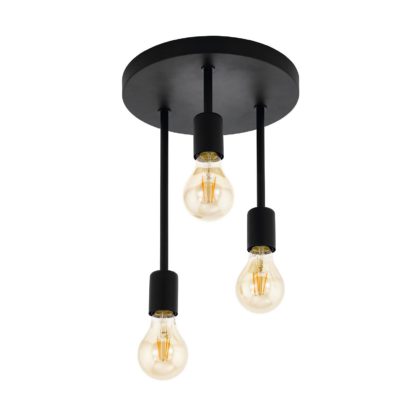 d9351a3b44a35cf8ddf031cebd19b07346dd6a74706e0ee81d364bbb9d501a53.jpg An Image of EGLO Wilmcote Industrial Ceiling Light