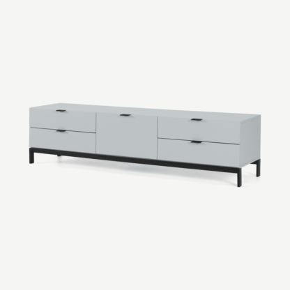 dbabc8632bfdd7647ea5649c7514e173c6ba191f0f4e84ed39ec9c297f8eb087.png An Image of Marcell Wide Media Unit, Light Grey