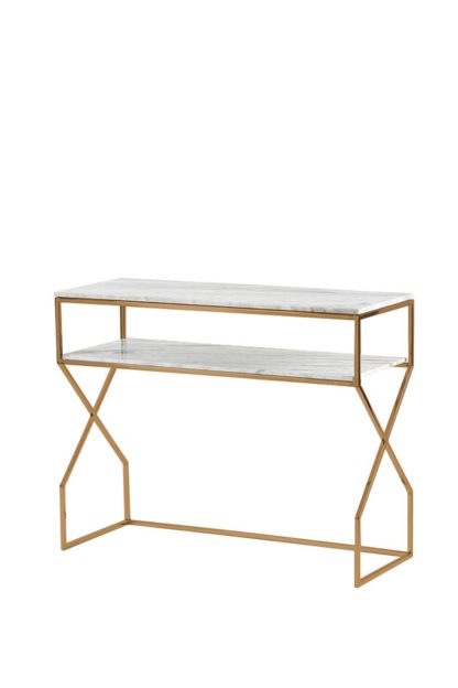dd7c663bed1401dd7dc8f0d65206c80dbab064bb5b6811e3bb42d3fb02ad59cc.jpg An Image of Alhambra Brass Console Table