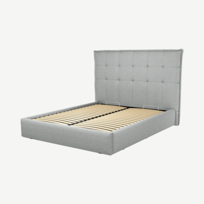 ec6f3a77a1761b4522232b9371e447987aa9e2700cd23e40193b75ad7b35cfbe.png An Image of Lamas King Size Ottoman Storage Bed, Wolf Grey Wool
