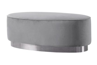 f64961c8f45a0e91a89e81ae8804a76ccc937e4a5a3ef9a0d9d13bfa411f60a3.jpg An Image of Selini Footstool – Dove Grey