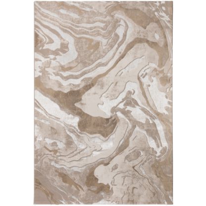 1a5a3e098d3ae059f1432a575cc99fc92d21f5904a7ab6480caba2fcc367be33.jpg An Image of Marbled Rug Silver and White