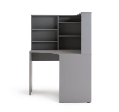 2d4d073aae6dbd526ea18c254644238bf67696939e95330040b65e1c5b836219.jpg An Image of Habitat Pepper Corner Desk - Grey