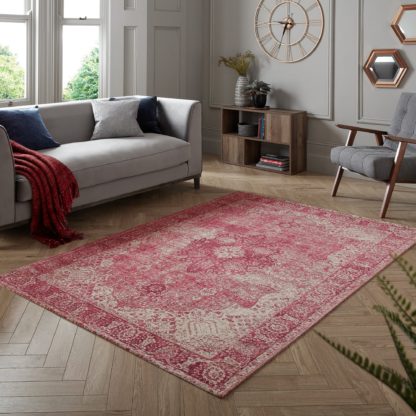 5cc60a40d388a277907e2e9b24c2b25ad254d82a681b1a6d1abae7f625f4bc7d-1.jpg An Image of Mila Traditional Rug Yellow
