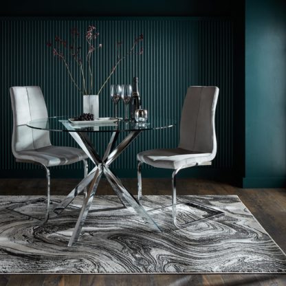 6f620754a47a547b8999a9cdd487c6b8487bd509b3ef5091ee45a9120ea1406c.jpg An Image of Anya Marble Rug Anya Marble Silver