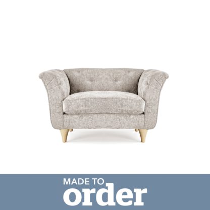 ab8b3309c7eaef9ce33c8bc2a6e45ac98c84680633092efe8037ecfbee97d6a3.jpg An Image of Jaipur Snuggle Chair Luxury Chenille Pink