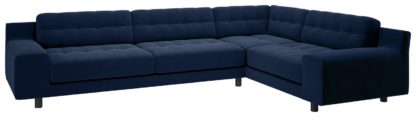 b0f9c0d85c1ec374a5aa424d18c95937544e28b1e7f8d378cc5a9dda9f1d66c5.jpg An Image of Habitat Hendricks Left Corner Velvet Chaise - Teal
