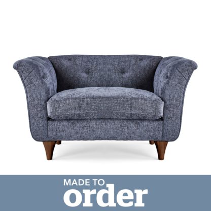 b623d84f00c6da45af19795c3c3be5f747de561ae4ccaeb9968c39f7c1732dd4.jpg An Image of Jaipur Snuggle Chair Luxury Chenille Pink