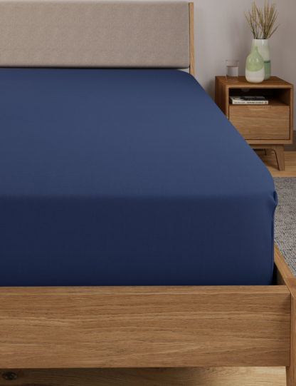 c5116cbaeab58eb6844c8502a71425e1eade6b20449c0bd639ea70773d2411a2.jpg An Image of M&S Comfortably Cool Extra Deep Fitted Sheet