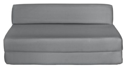 5400386332b64389999392294ad78a57e1938d988c2ad92cf88dfa7b3ae0fa6e.jpg An Image of Argos Home Small Double Fabric Chair Bed - Flint Grey