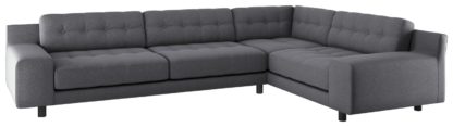 593c584be4f7eec6fd38bef933afb506fd9349eb1a8d1881ce3629bf6613f6cb.jpg An Image of Habitat Hendricks Left Corner Fabric Sofa - Teal