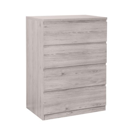 99623693f133c865aa946e501f1c8396a09078a92d5586b330010a7e8ac3cfe2.jpg An Image of Jupiter Grey Oak 4 Drawer Chest