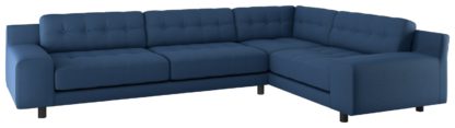 b9528a0415831670ee3a121cf15186573da6813003d1c024f79c492f5de59c58.jpg An Image of Habitat Hendricks Left Corner Fabric Sofa - Teal