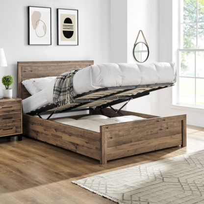f052c09a27cc3658a911329078ca1683bcdb213d749c6d249170d4f3413b929b-1.jpg An Image of Rodley Oak Wooden Ottoman Storage Bed Frame - 5ft King Size