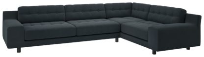 f9e483f7cfe34ddb9f54d1e62181945096299a1adbf200d85518213d61264ae3.jpg An Image of Habitat Hendricks Left Corner Velvet Sofa - Teal