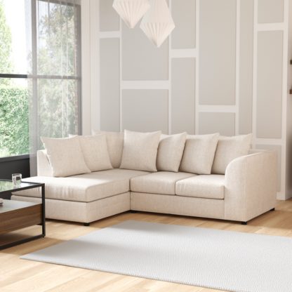 669ca4b0afcce0dfa88ed57872950933861f0f537431a087a070d35d4191dfcd.jpg An Image of Blake Soft Texture Fabric Corner Sofa Grey